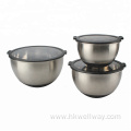 Stainless Steel Bowl For Salad Prepare Dishwasher Safe